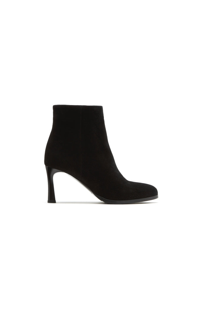 Ellenor Suede Bootie in Black