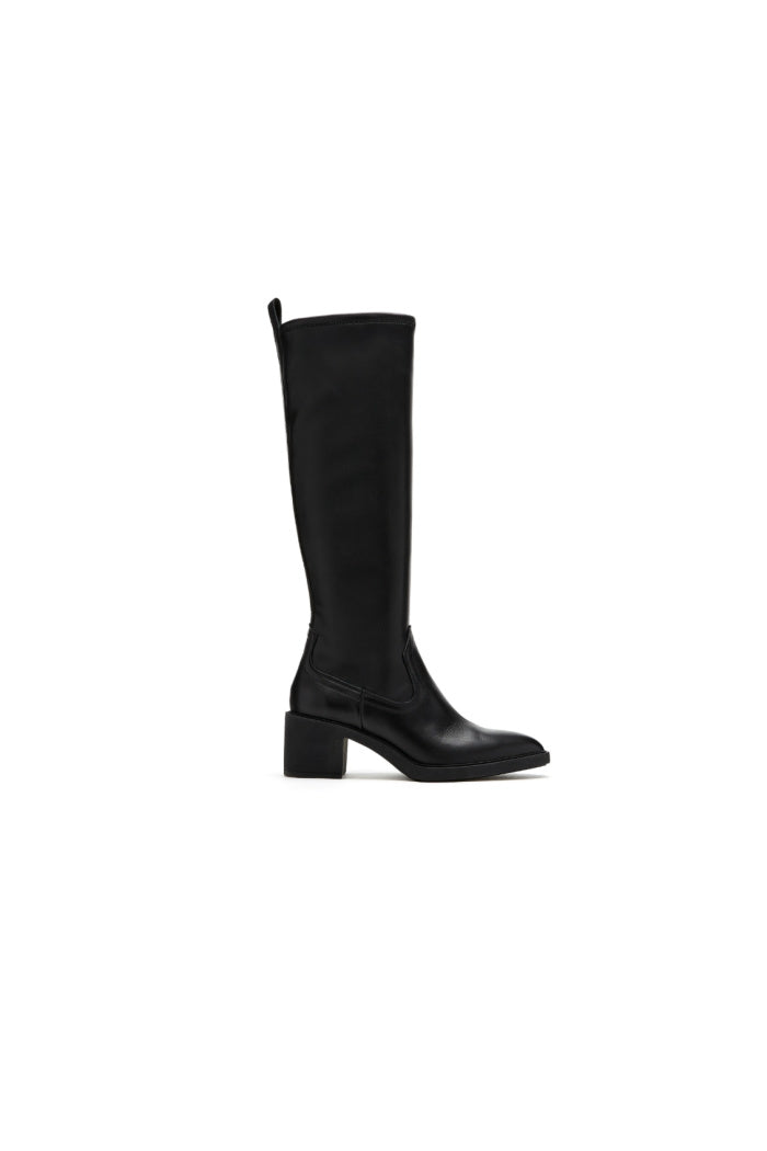 Paton Leather Boot in Black