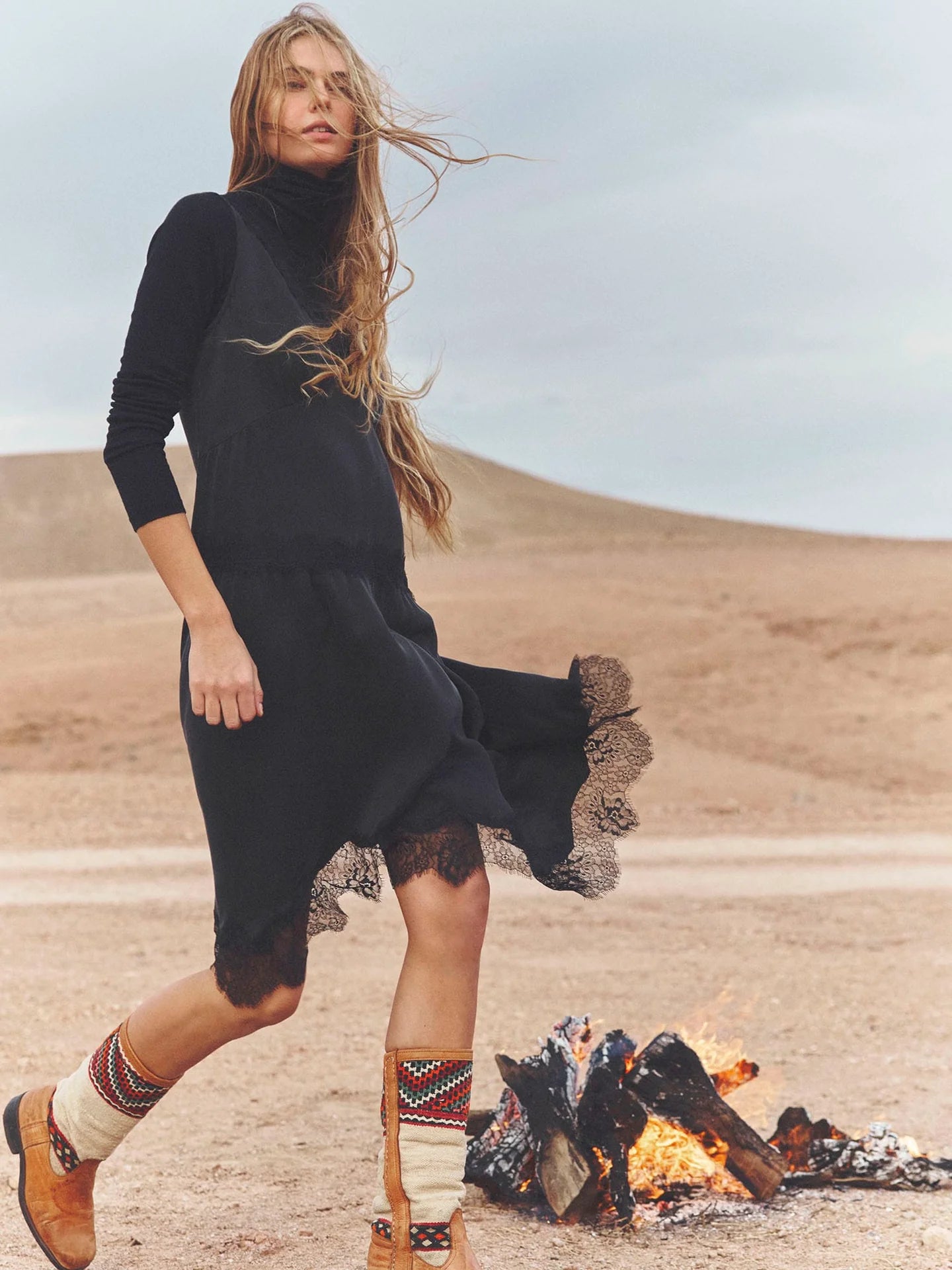 Bronwyn Dress in Black