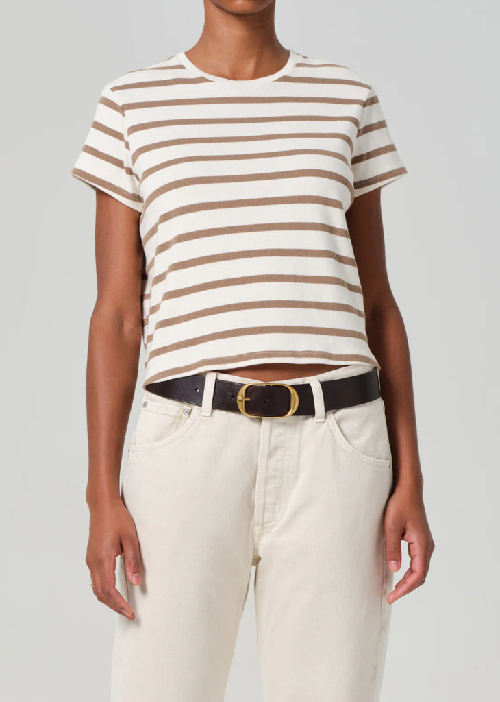 Kyle Tee in Ginger Stripe