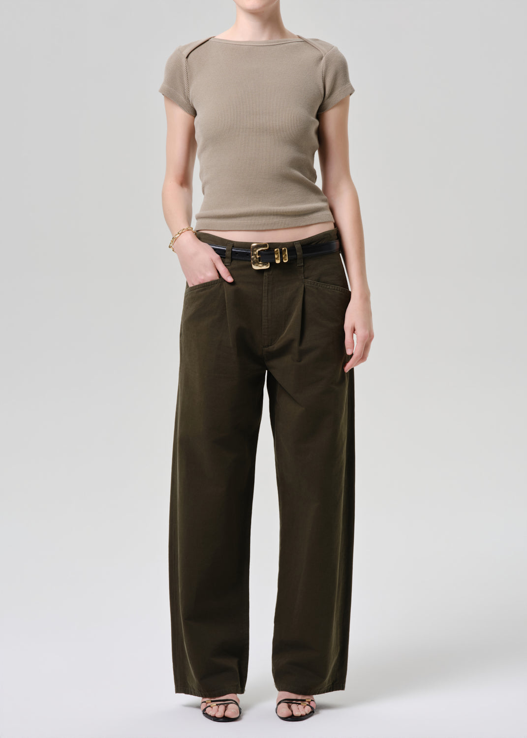 Velha Trouser in Moss