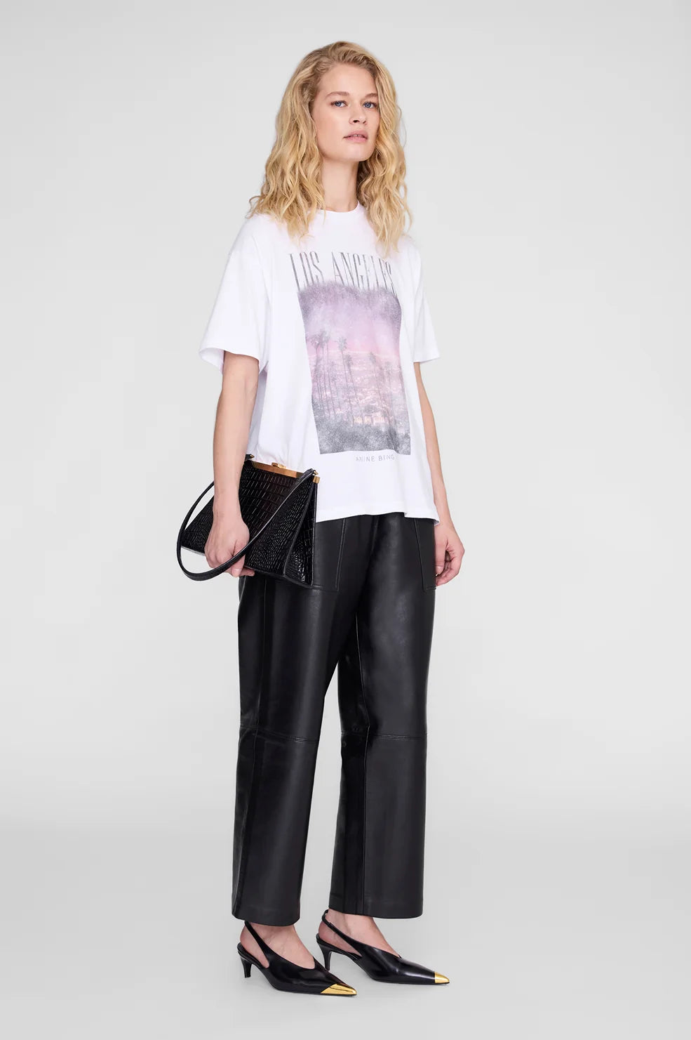 Cade Tee Los Angeles in White