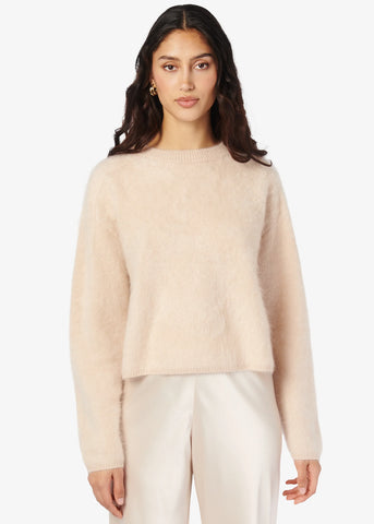 Niall Cashmere Sweater in Oat