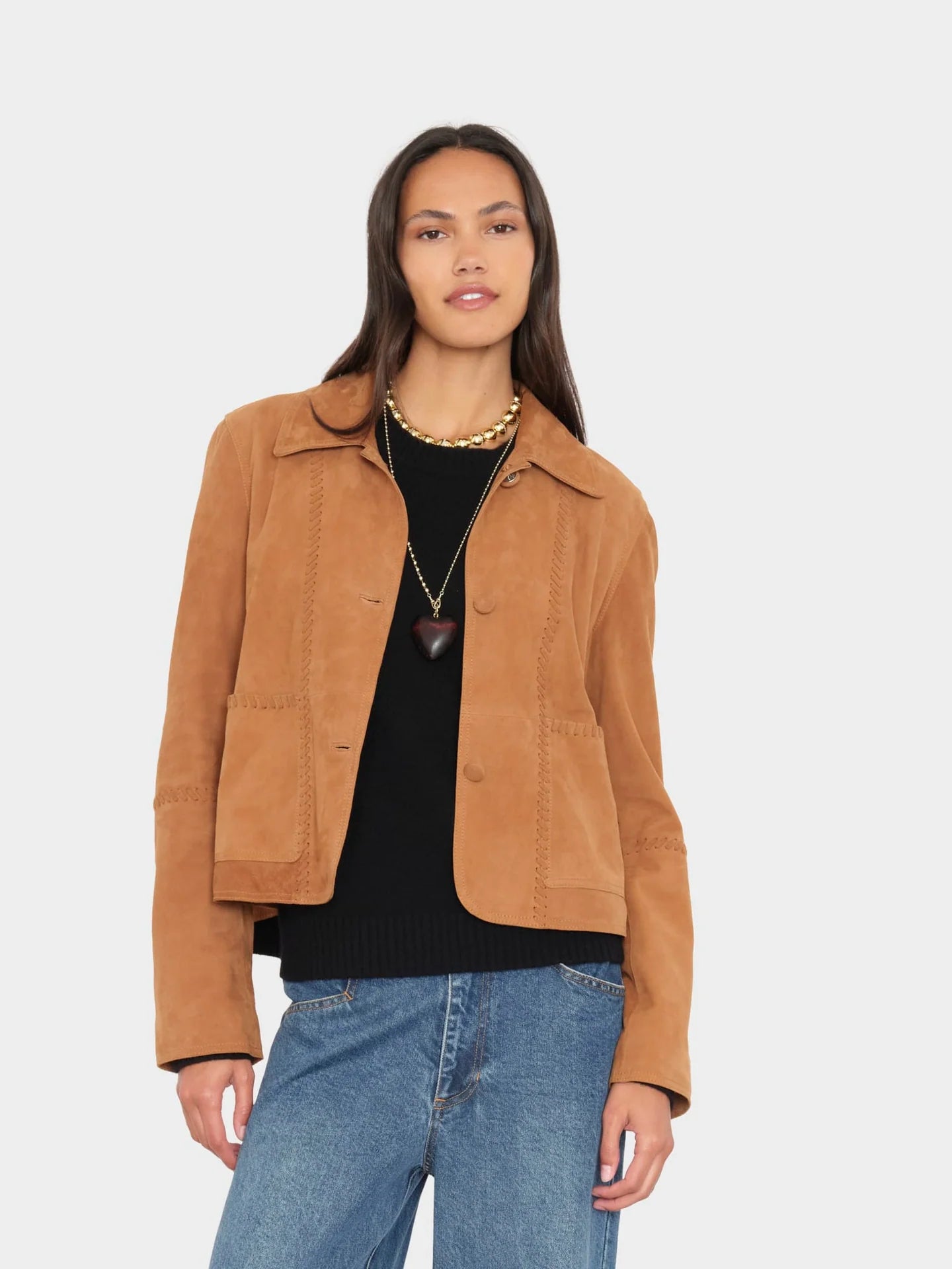 Cash Jacket in Mustang