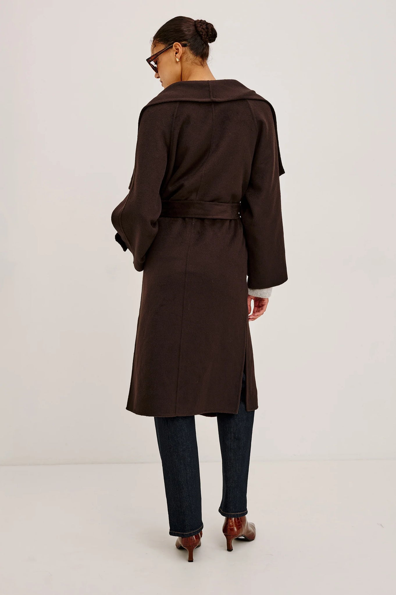 Celeste Coat in Chocolate
