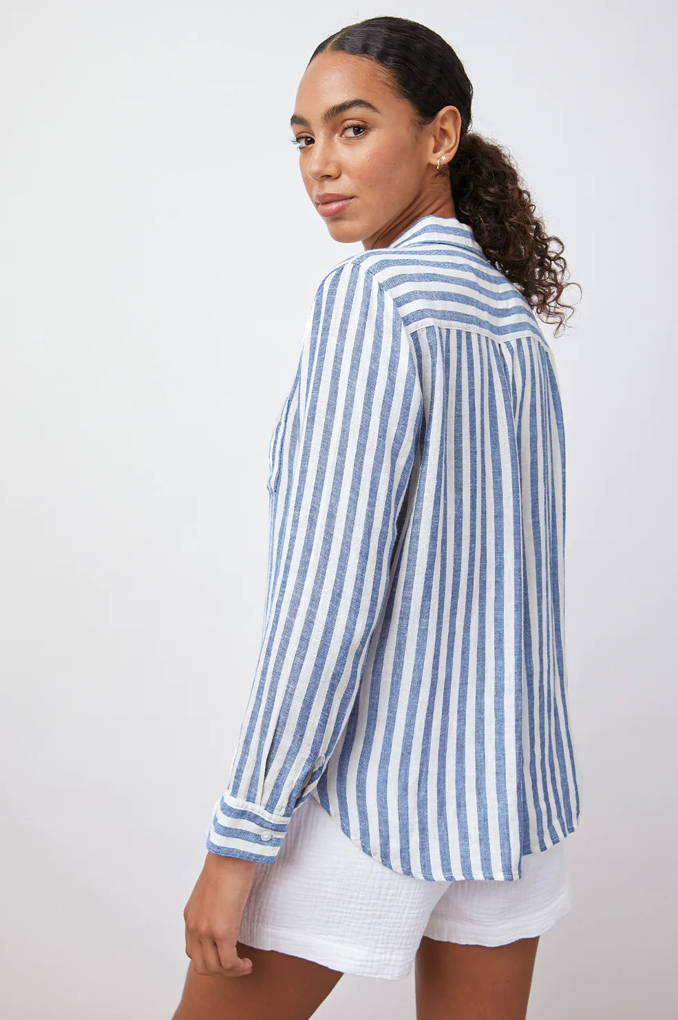 Charli Shirt in Echo Stripe