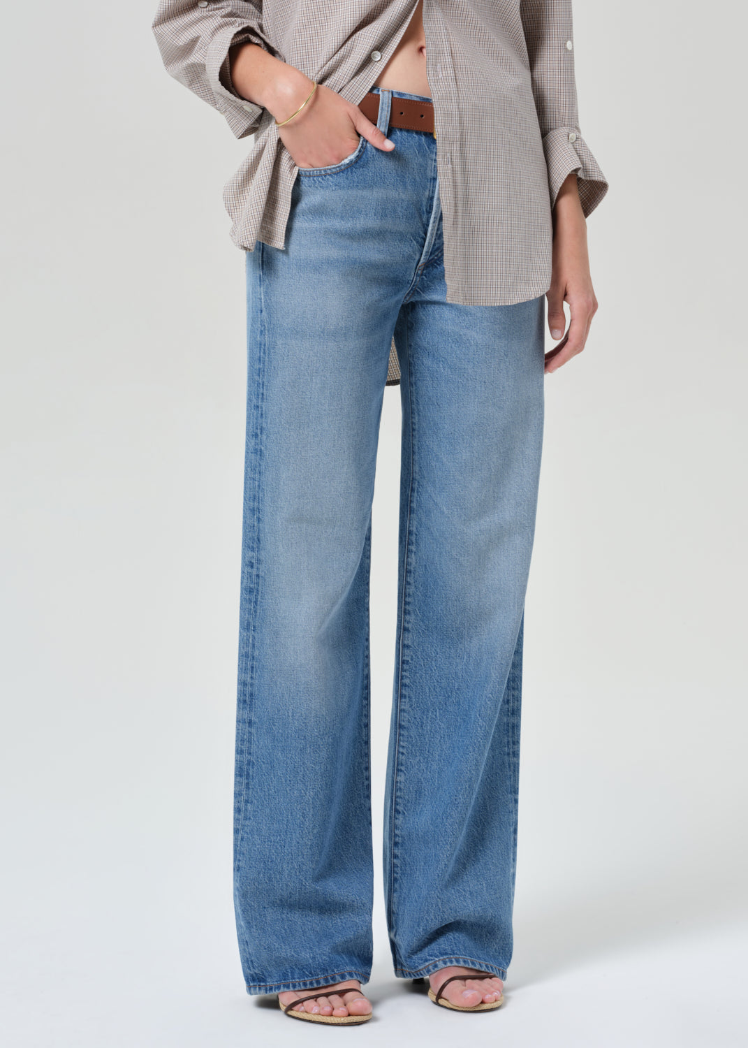 Annina Straight Leg 33" in Jete