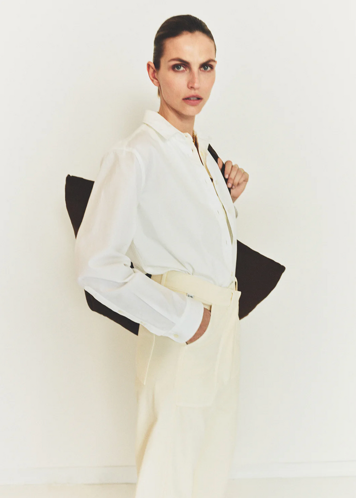 Avni Slim Shirt in White