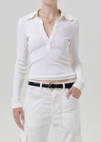 Brea 60's Polo in Pashmina
