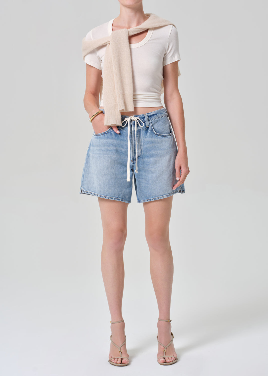 Brynn Drawstring Short in Ritual