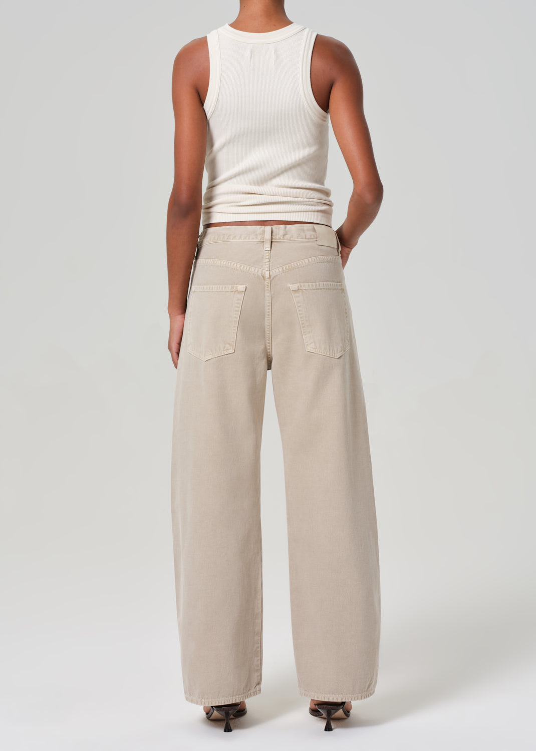 Brynn Drawstring Trouser in Burnished Quartz