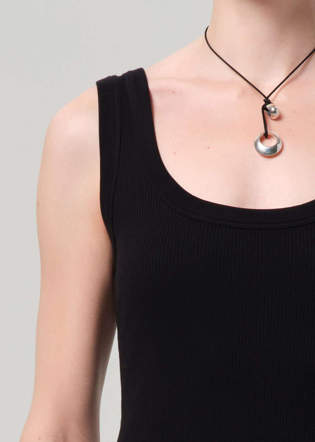 Faye Tank Dress in Black