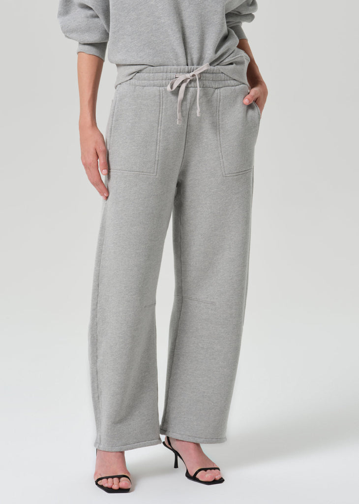 Freya Sweatpant in Heather Grey