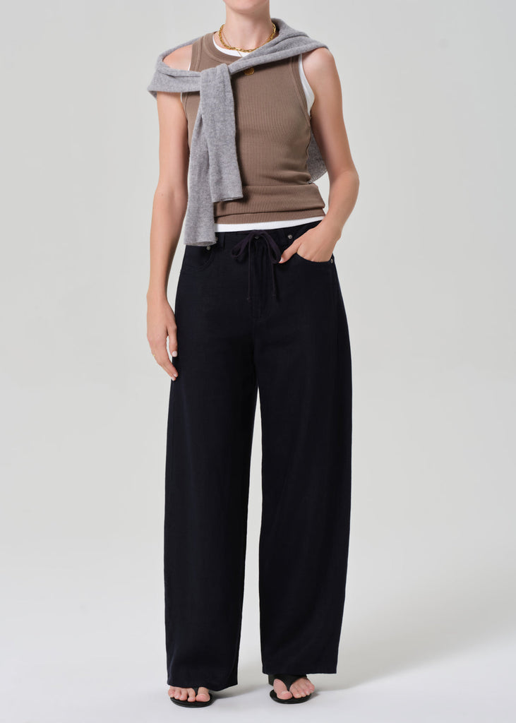 Isabel Rib Tank in Cocoa