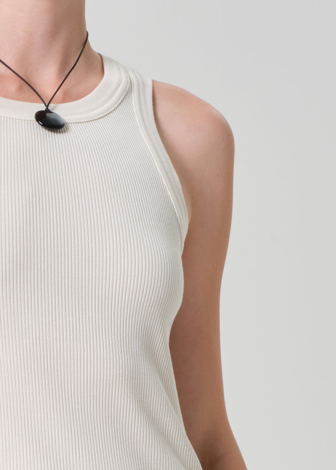 Isabel Rib Tank in Dune