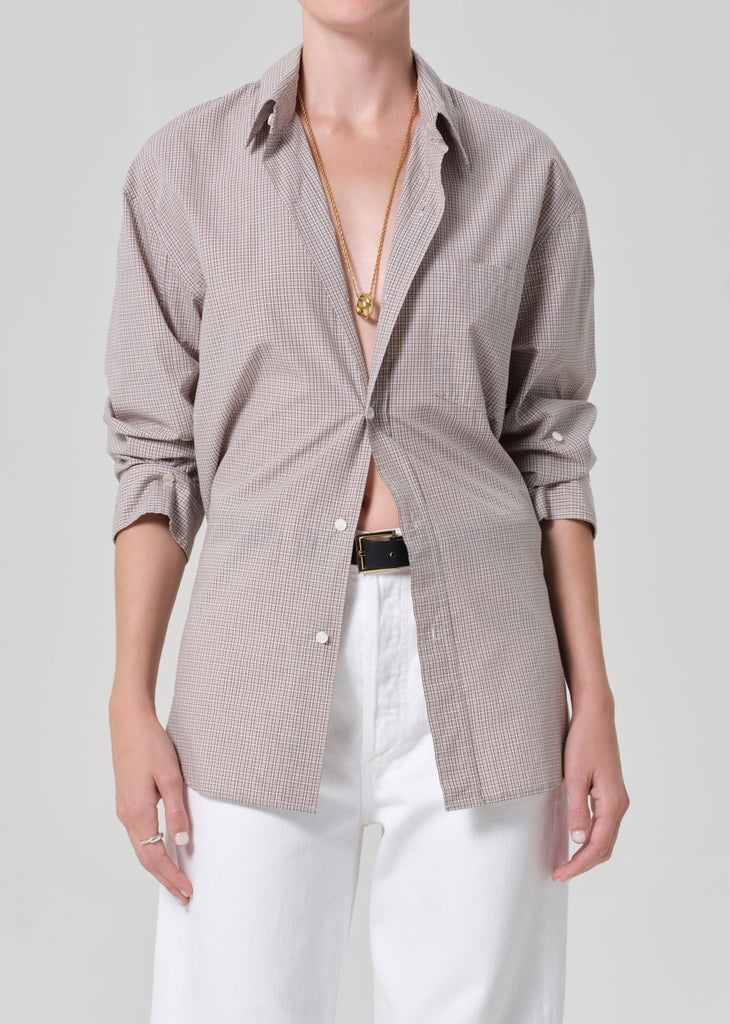 Kayla Shirt in Cardiff Plaid