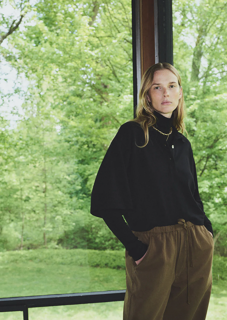 Lowen Polo Shirt in Black