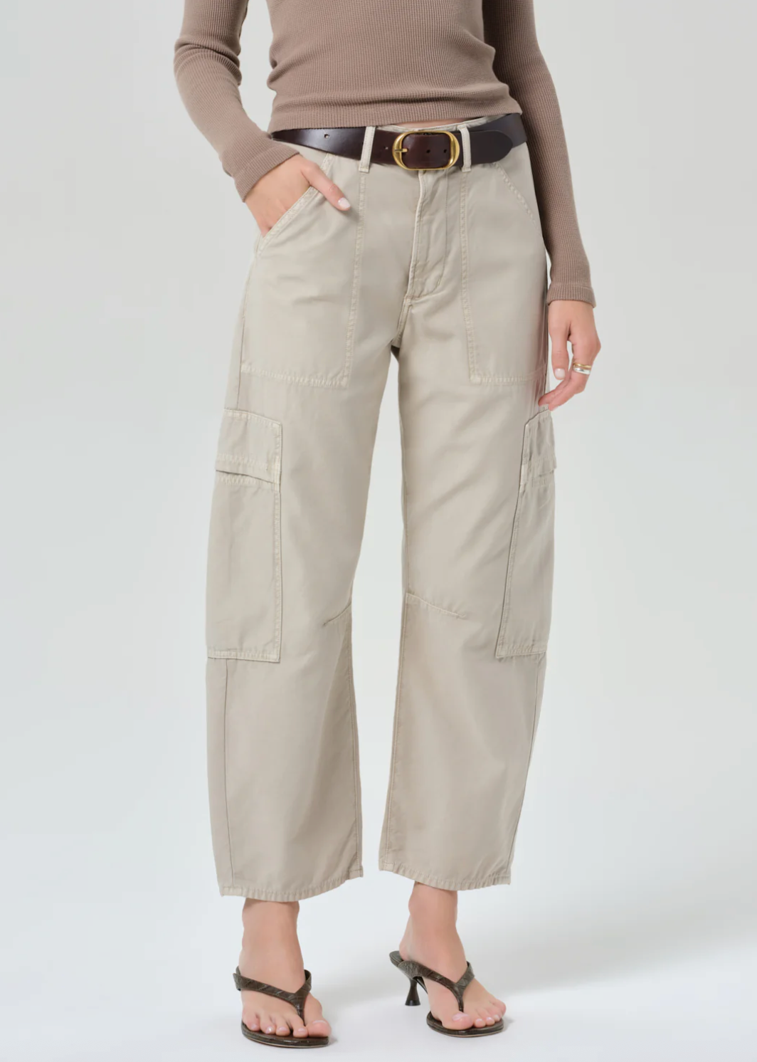 Marcelle Cargo in Burnished Quartz