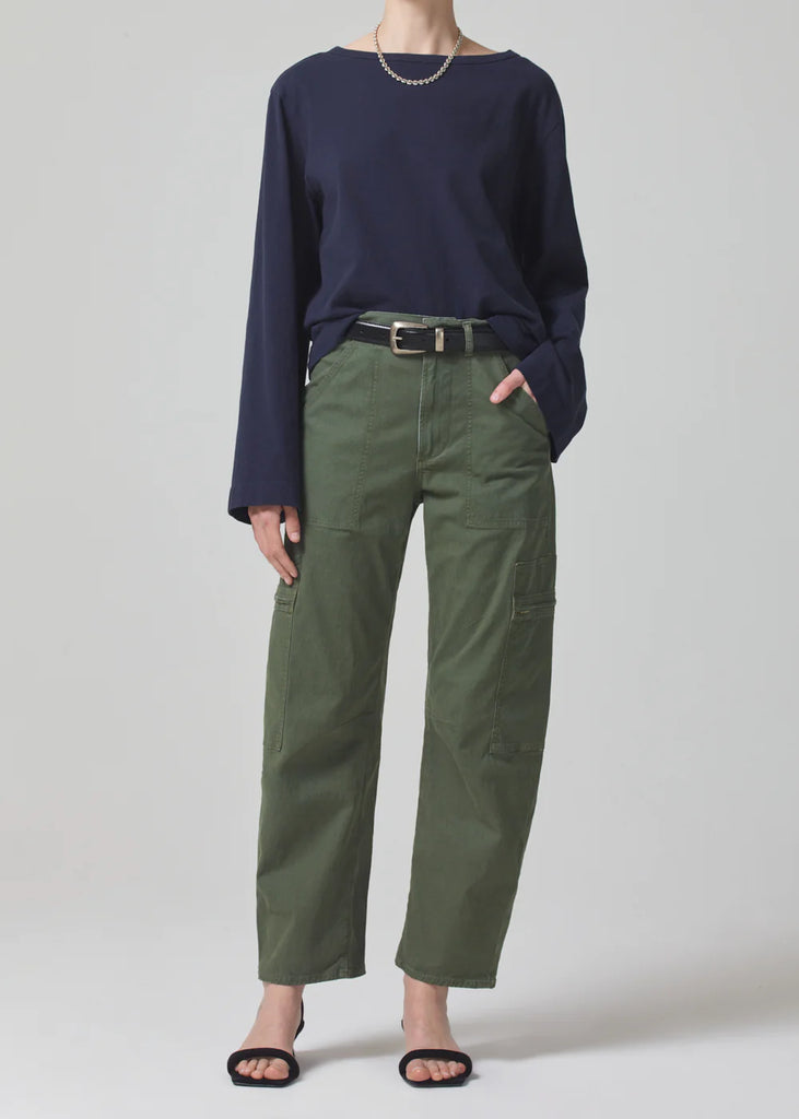 Marcelle Cargo in Sateen