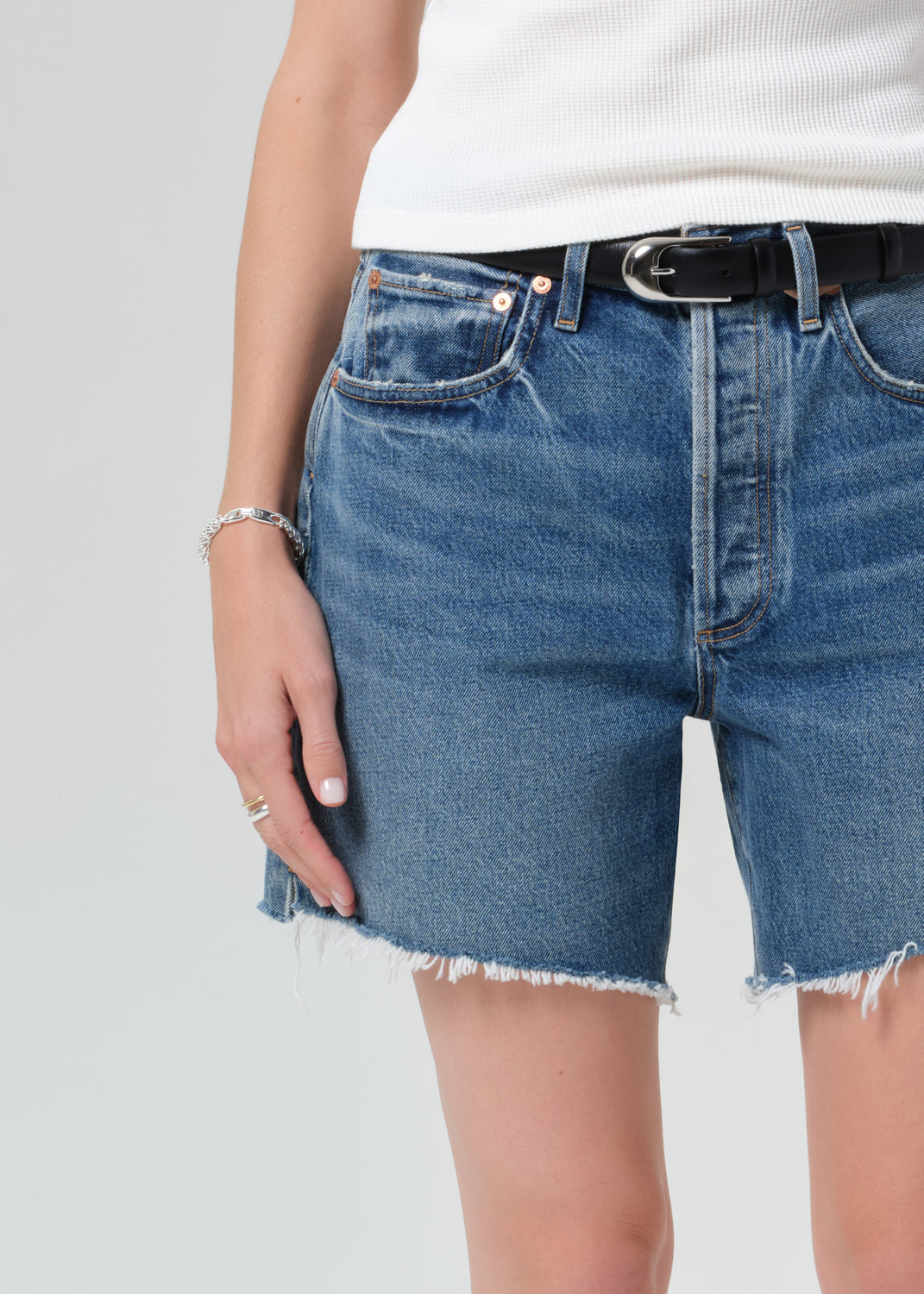 Marlow Long Vintage Short in Amaretto