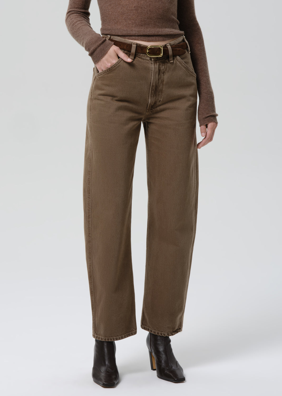 Miro Full Length Deck Pant in Cocoa