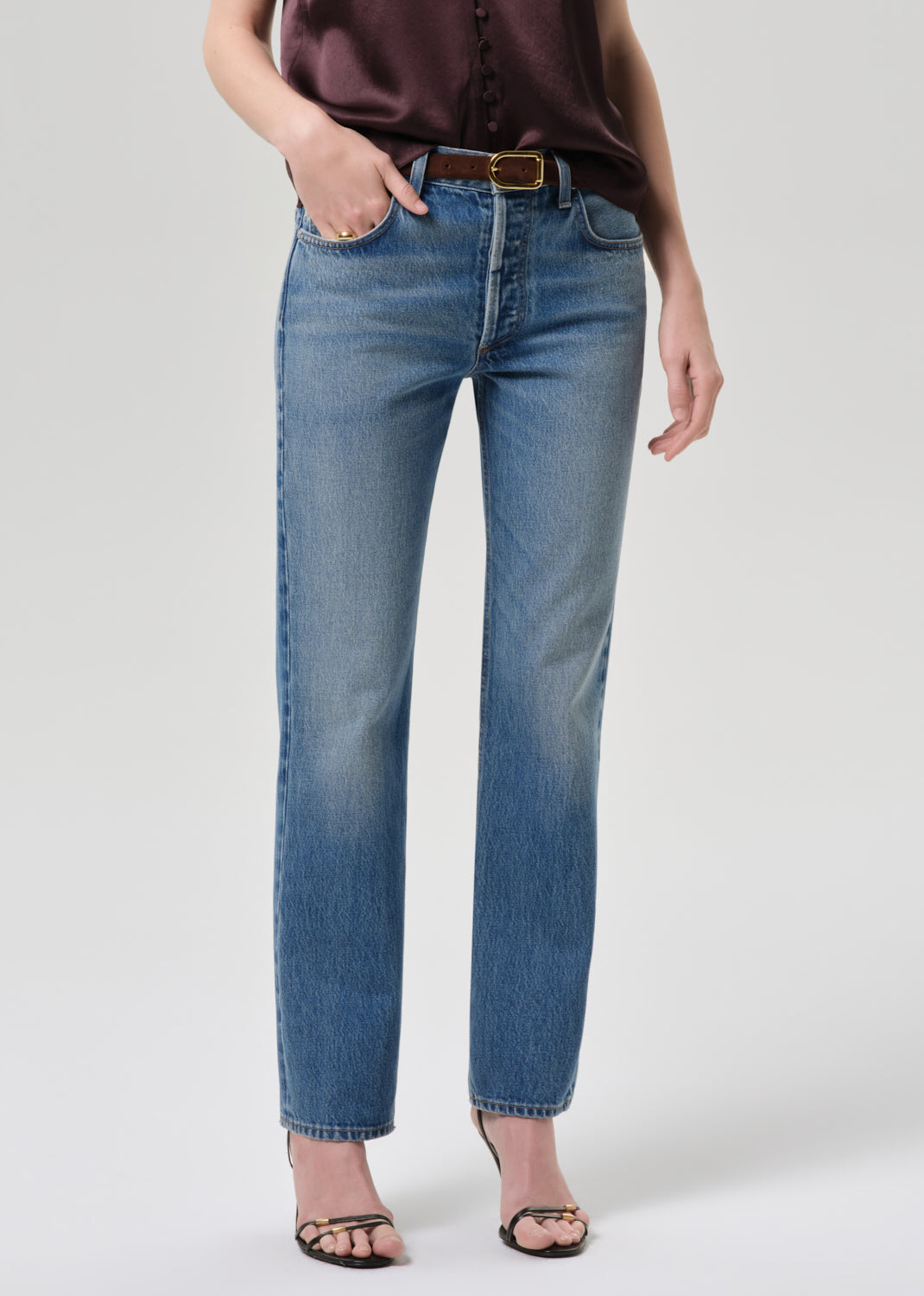 Savannah Cigarette Jean in Patina