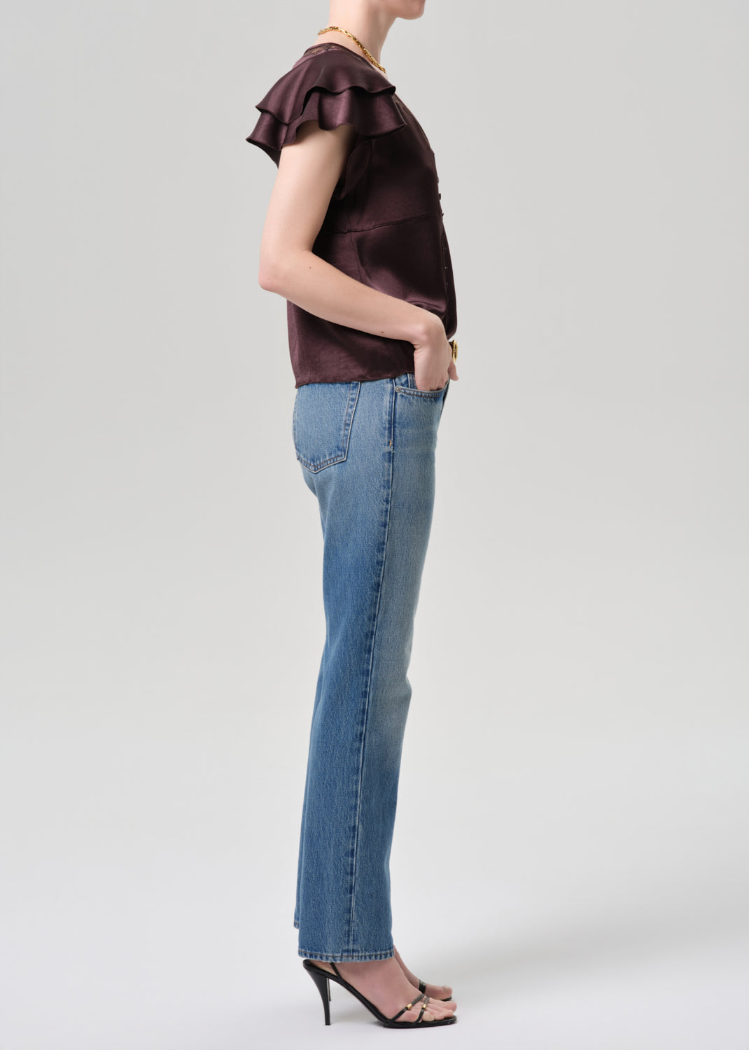 Savannah Cigarette Jean in Patina