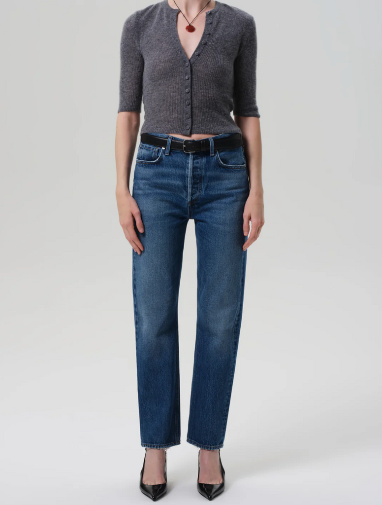 Tabitha Cardigan in Charcoal Heather