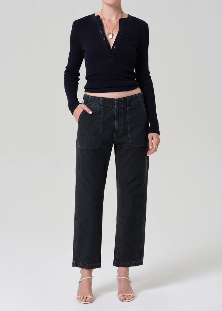 Winslow Utility in Washed Black