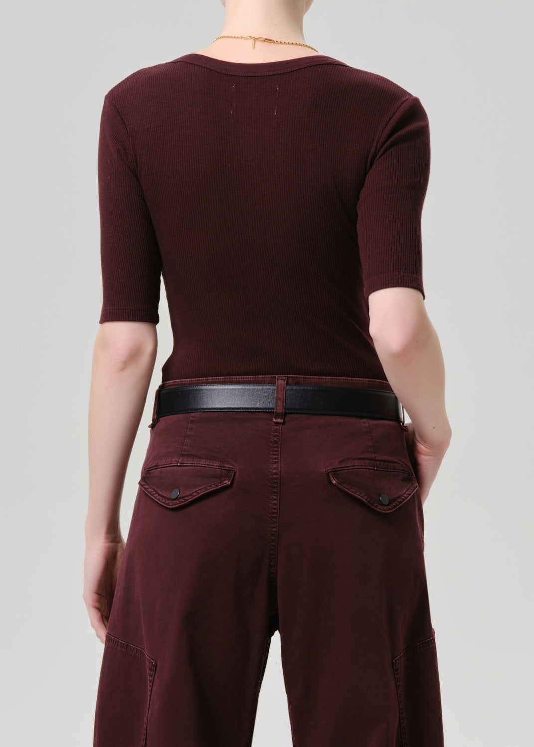 Wren Cardigan in Mahogany