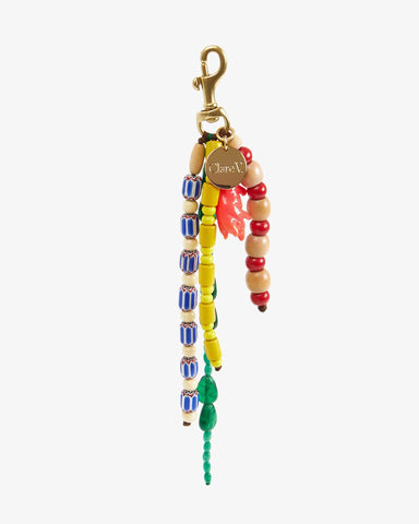 Le Long Beaded Tassel in Multi Color
