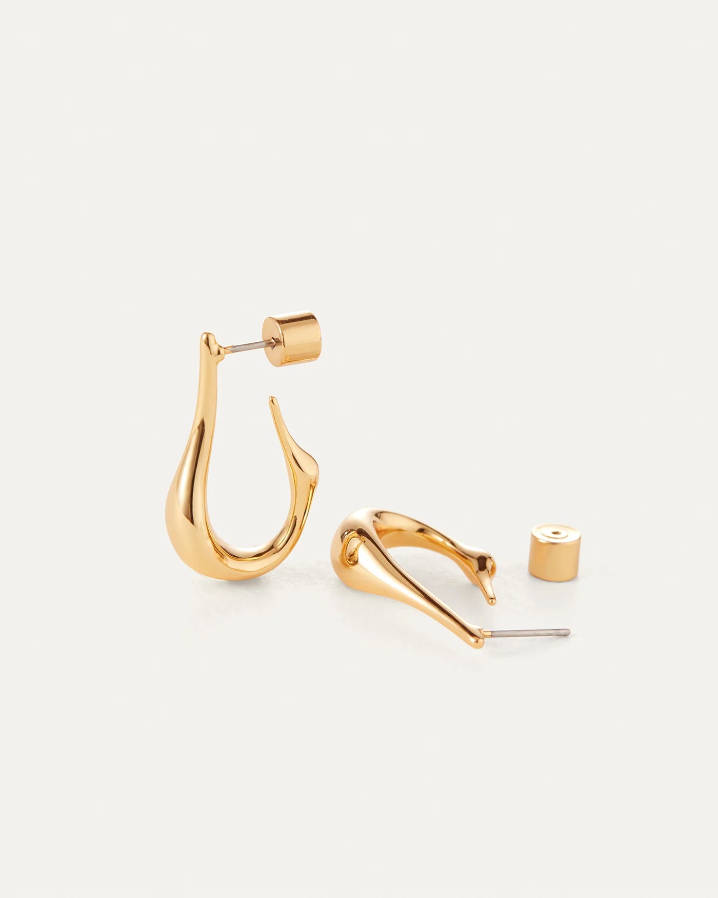 Colette Hoop Earrings Small in Gold