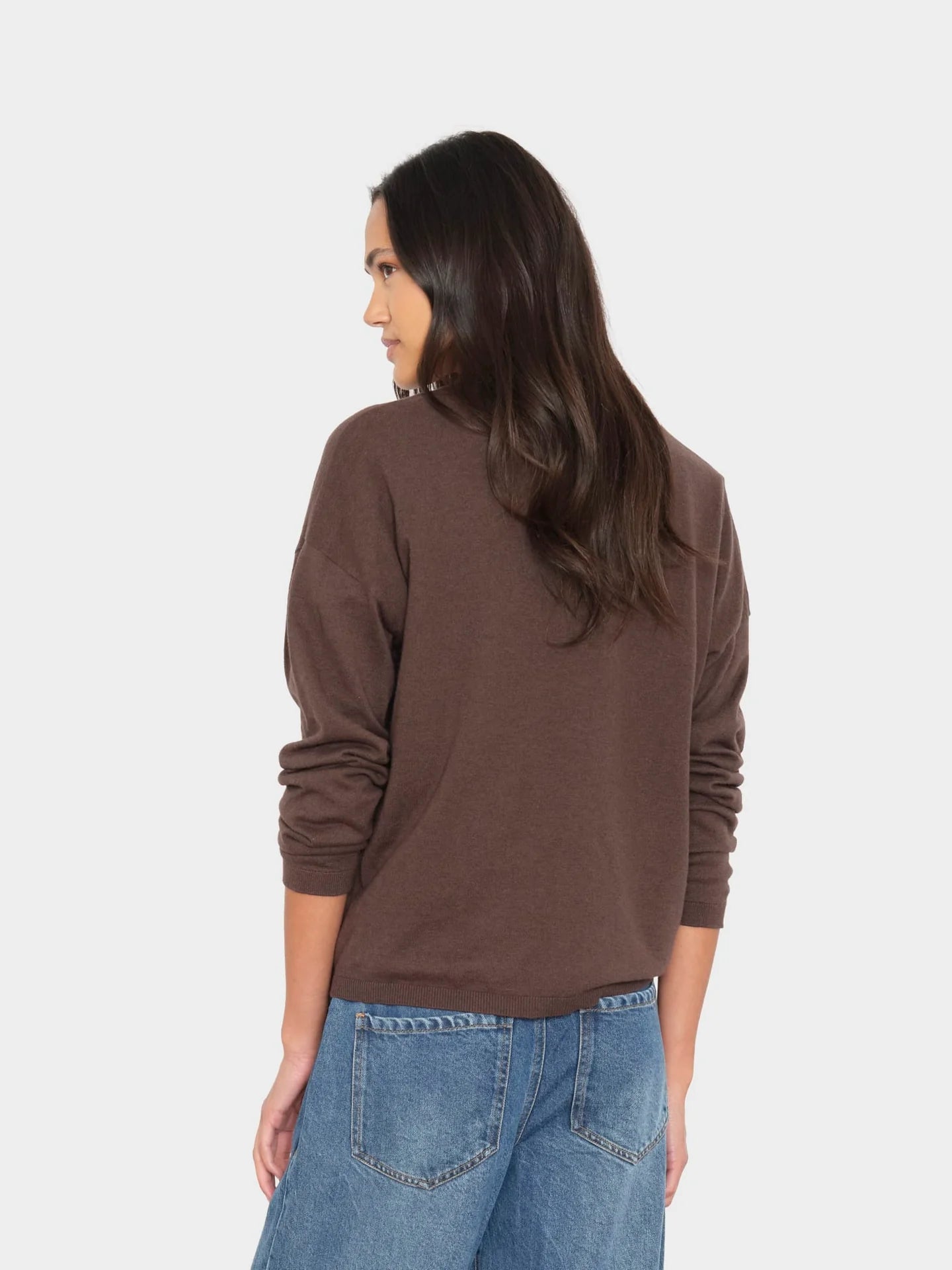 Collin Sweater in Brazil Nut