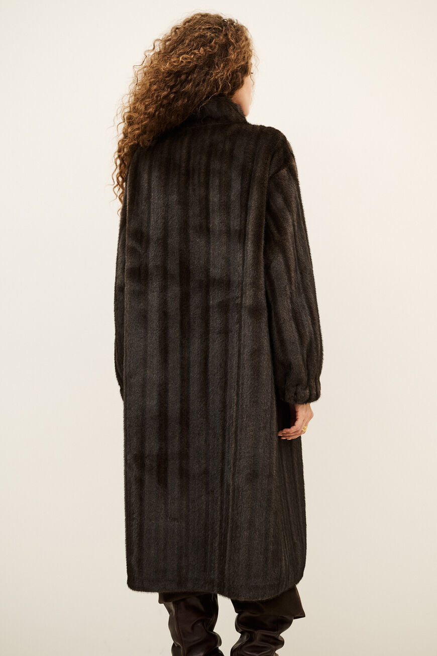 Damla Coat. Marron