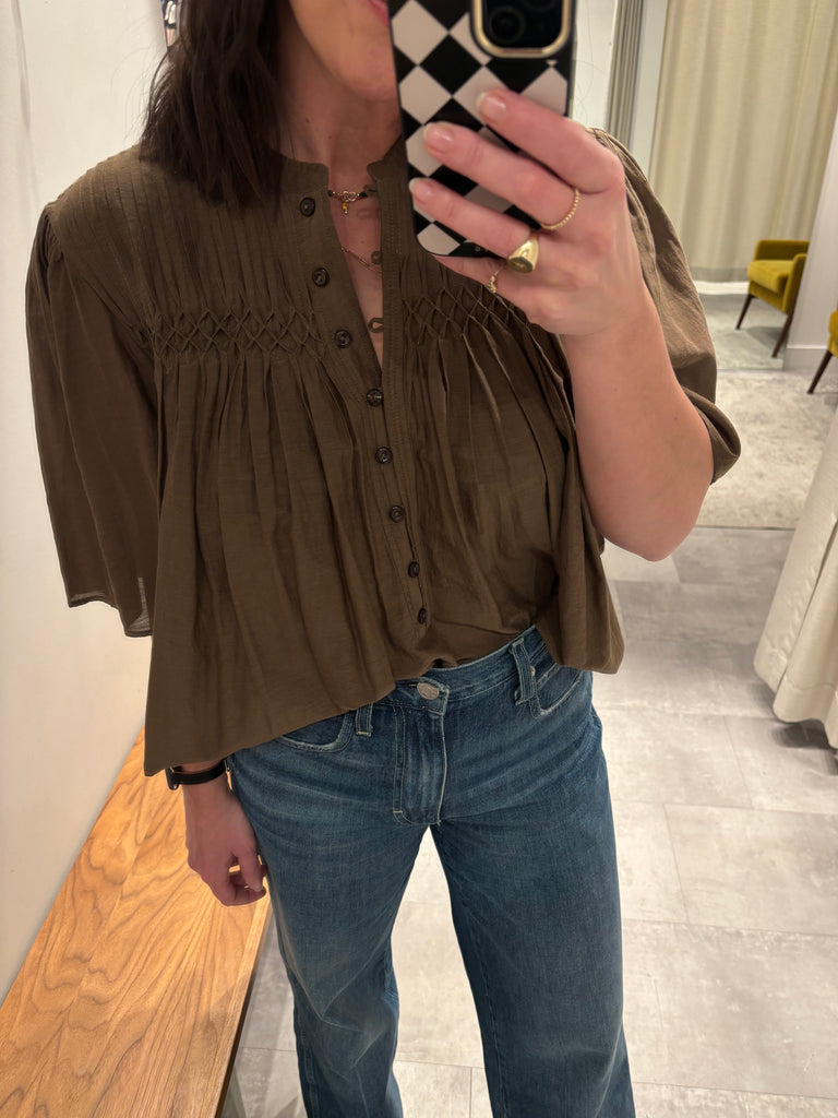 Destiny Top in Khaki