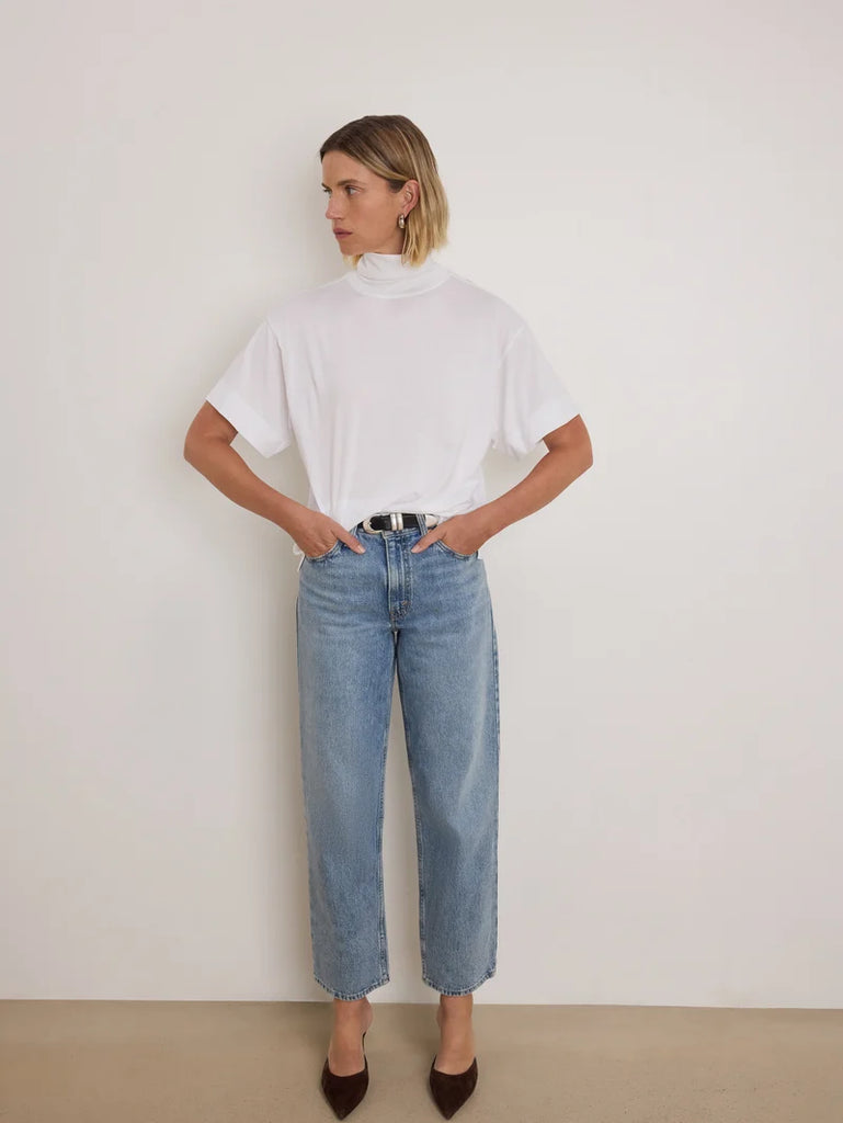 Fable Turtleneck in White