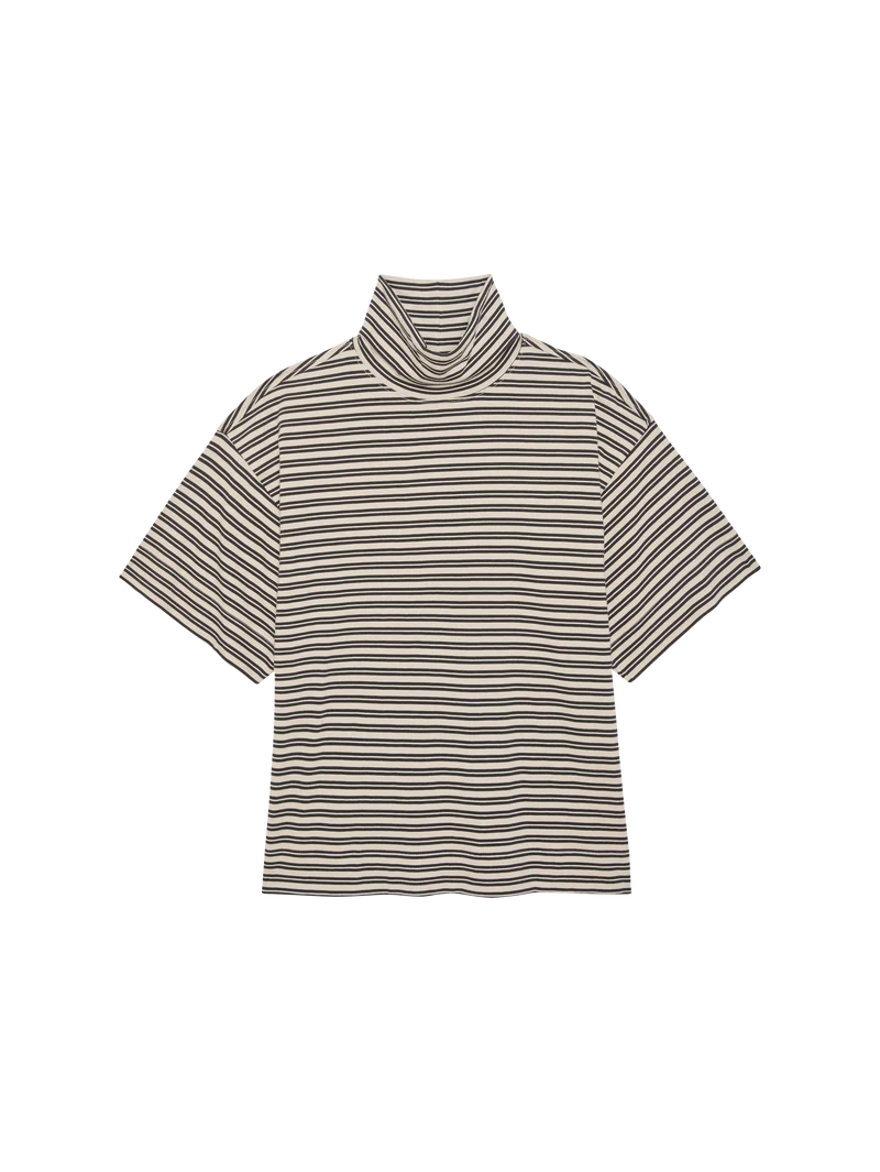 Fable Turtleneck in Yarn Dye Stripe