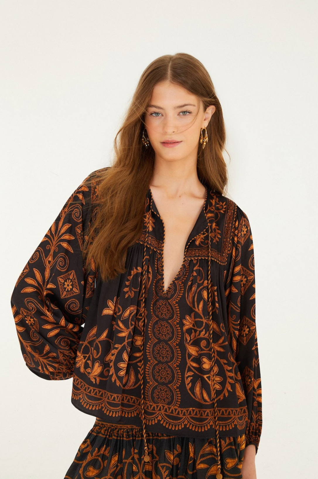 Black Cornely Ainika Blouse