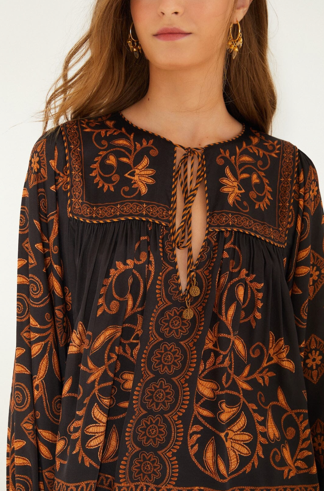 Black Cornely Ainika Blouse