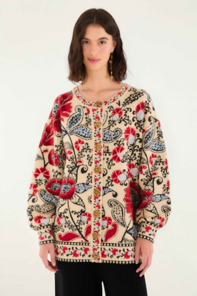 Francesca Sand Knit Cardigan
