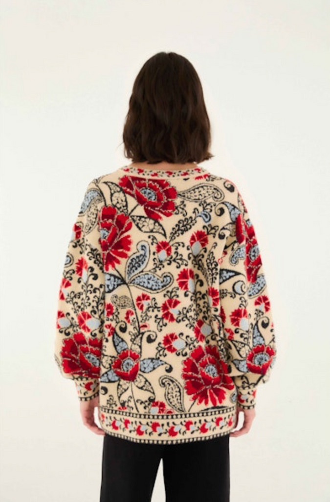 Francesca Sand Knit Cardigan