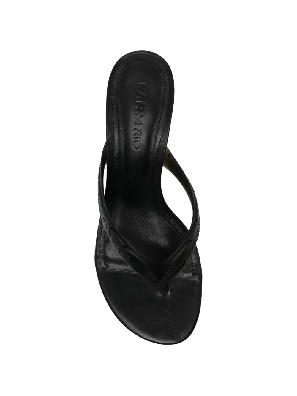 Rob Heel Sandal in Black
