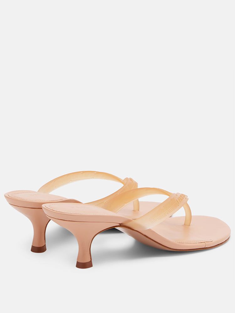 Rob Heel Sandal in Old Blush