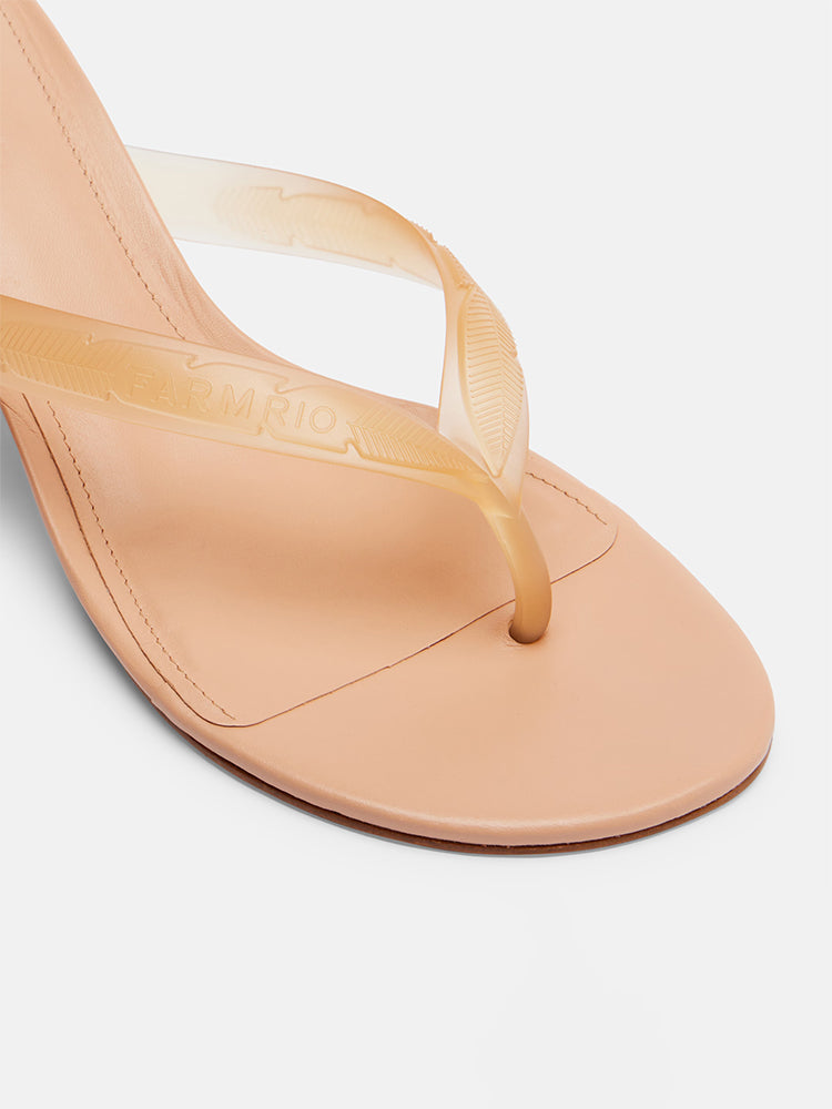Rob Heel Sandal in Old Blush