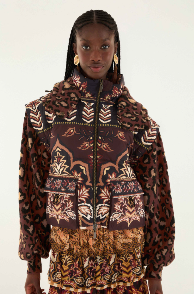 Winter Ainika Brown Puffer Jacket