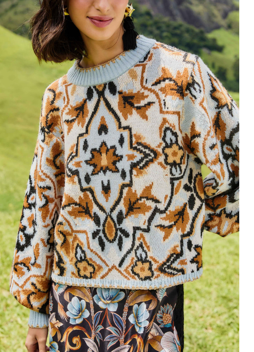 Winter Tapestry Sweater