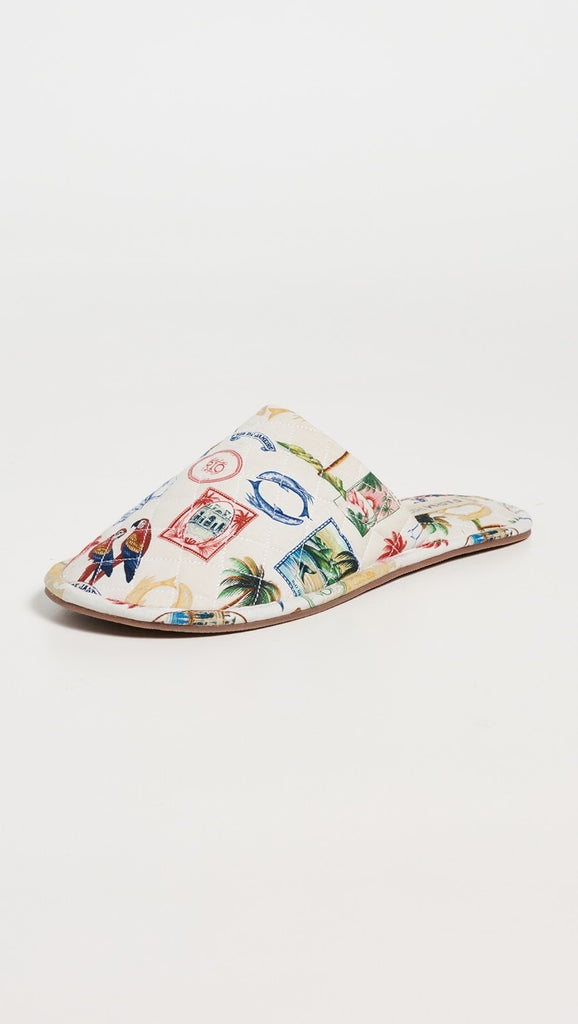 Farm Hotel Slipper in Tropical Vintage