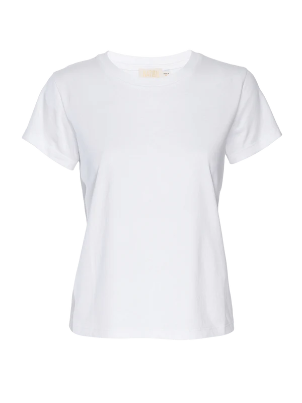 Goldie Tee in White