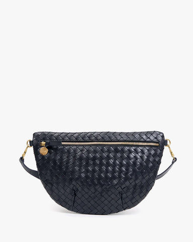 Grande Fanny in Twilight Navy Diagonal Woven