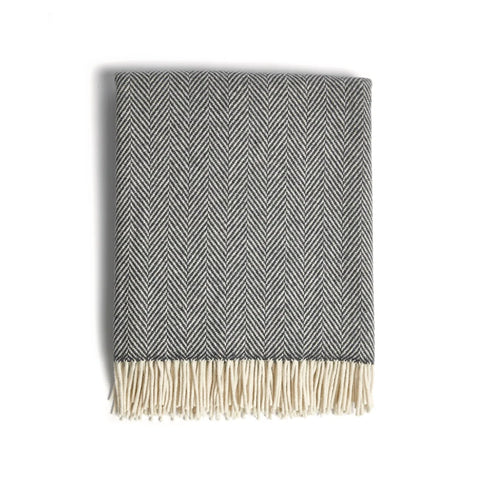 Heritage Throw in Coal